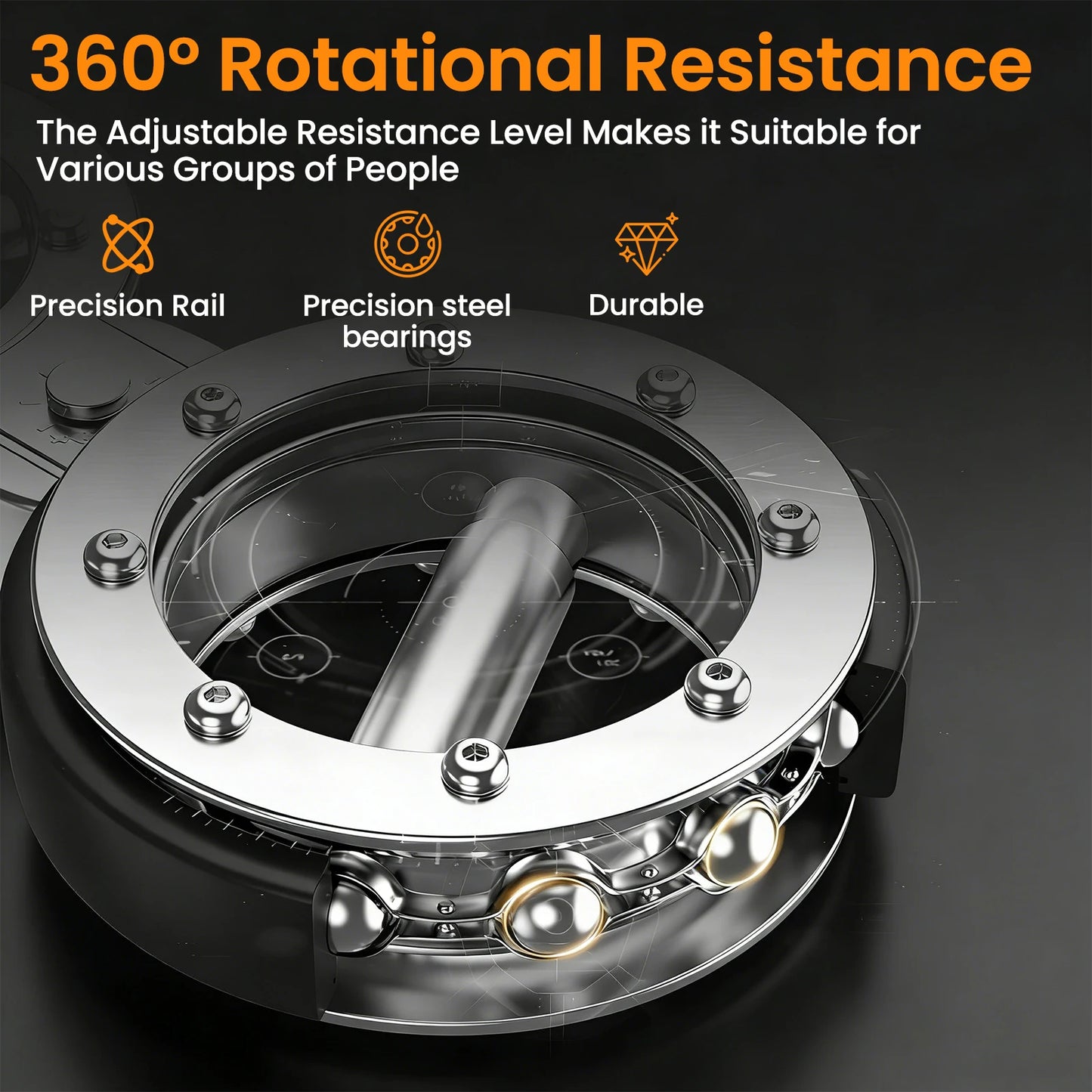 Rotator Machine Multifunctional Grip Strength Trainer