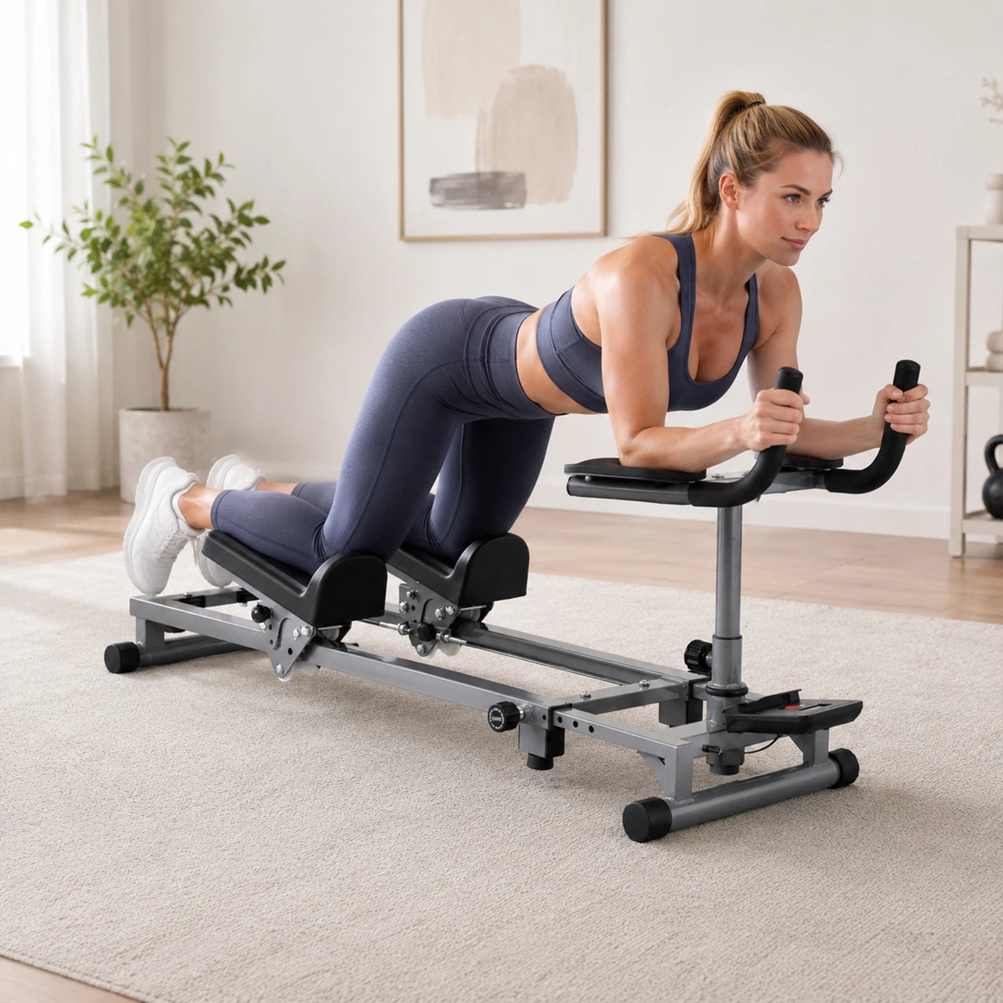 Crawling Machine Adjustable Back Stretcher For Home Gym Cardio Training