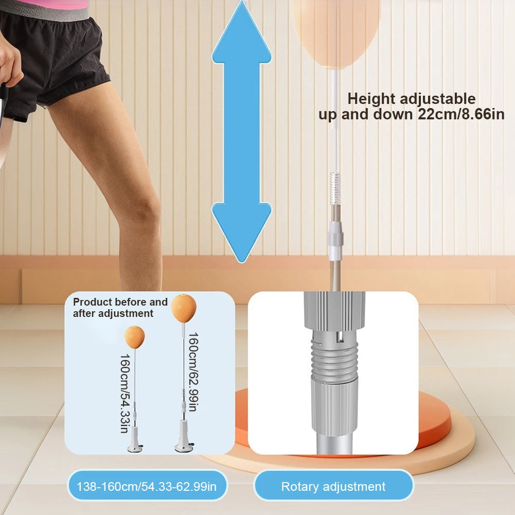 Punching Bag With Stand And Reflex Ball For Training And Fitness