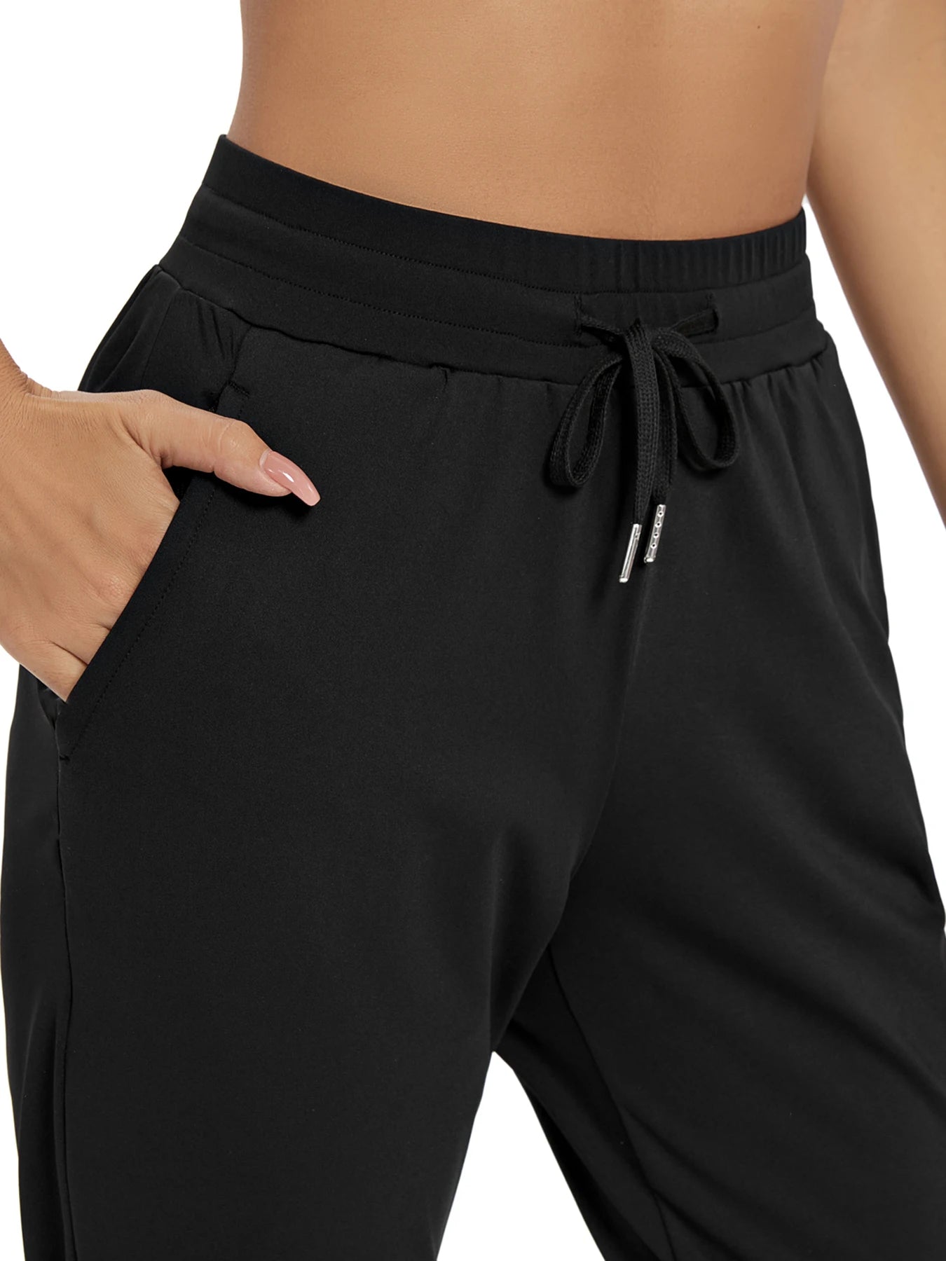 Womens Joggers With Pockets High Waisted Athletic Yoga Jogger Pants Sweatpants