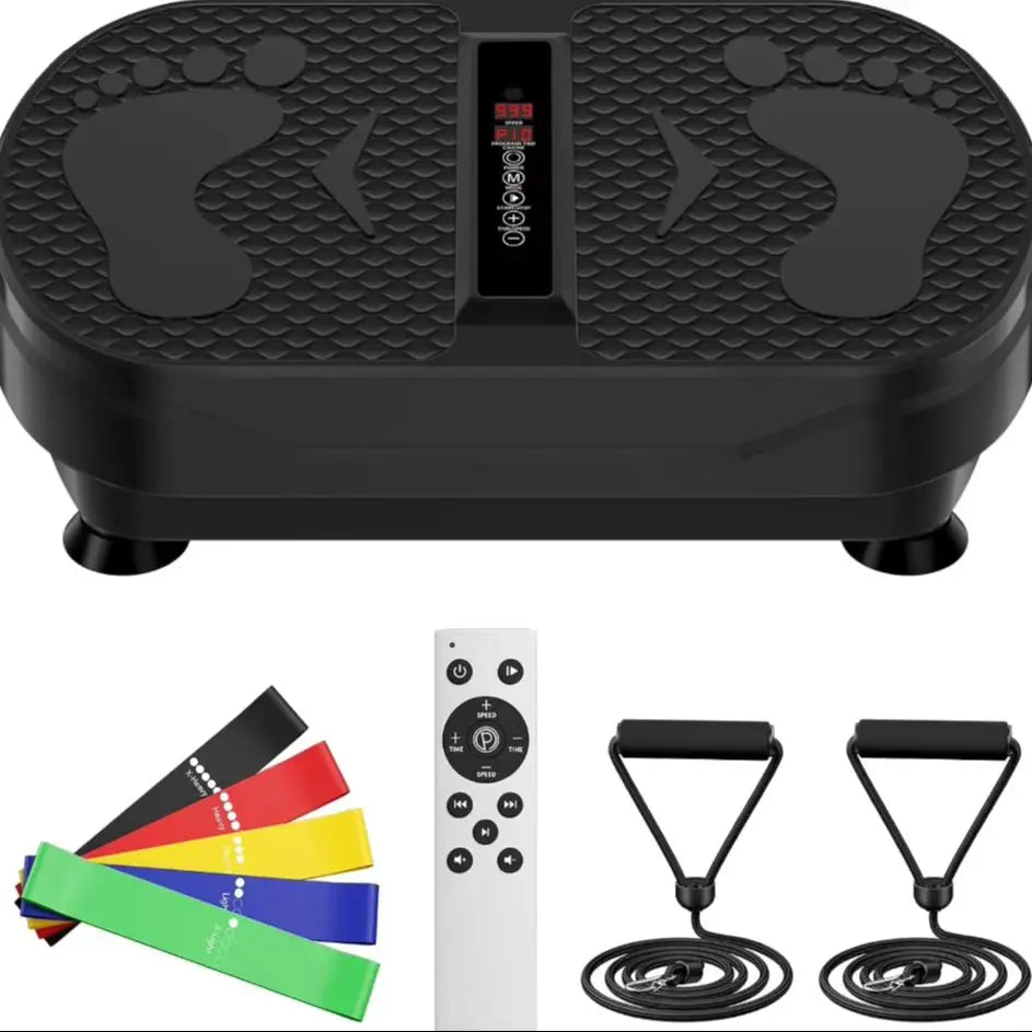 Whole Body Vibration Fitness Plate Machine With Remote Control