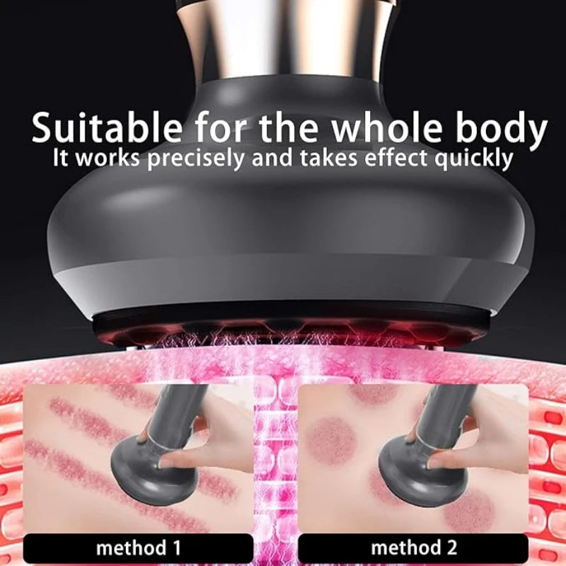 Full Body Cupping Massager With 12 Level Intensity Vacuum USB Powered