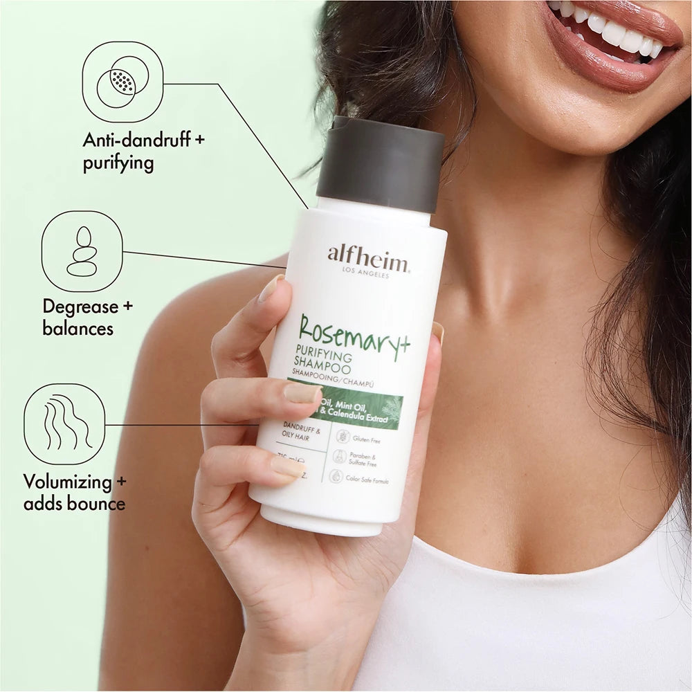 ALFHEIM Rosemary Purifying Haircare Set Shampoo Conditioner
