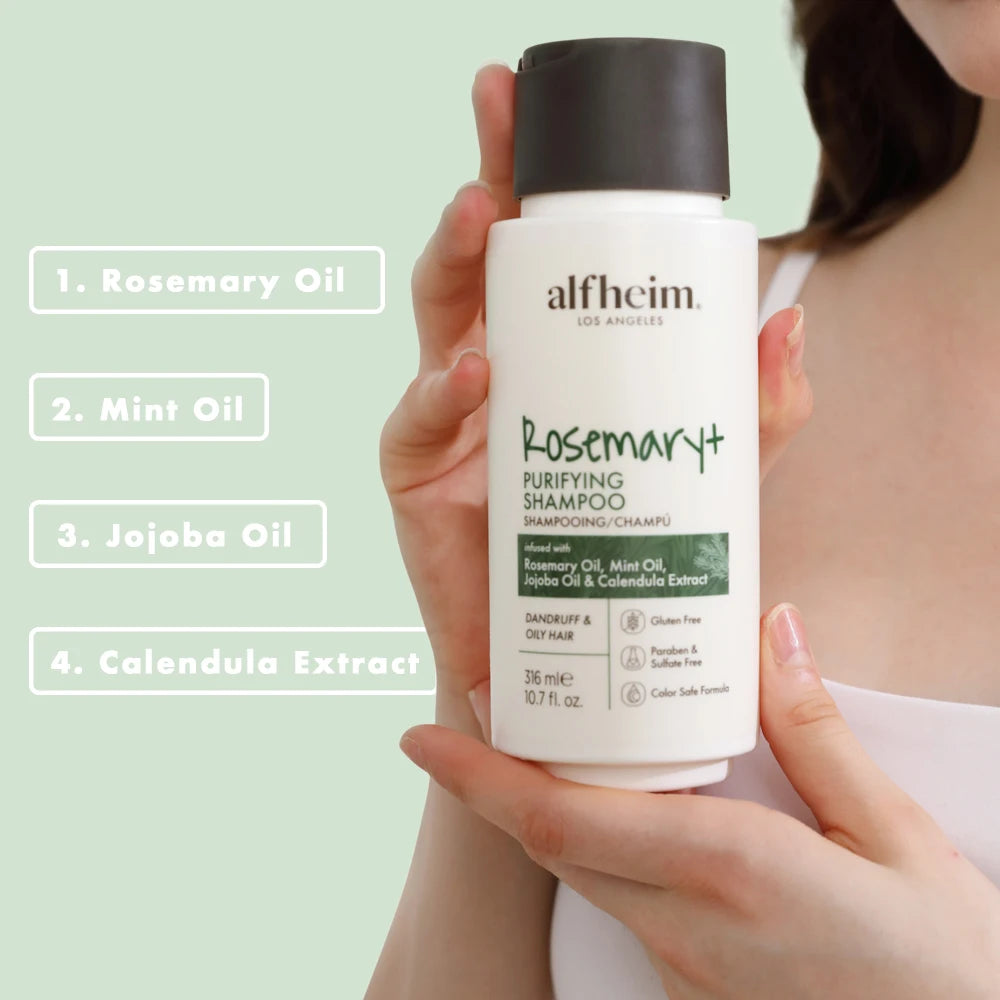 ALFHEIM Rosemary Purifying Haircare Set Shampoo Conditioner