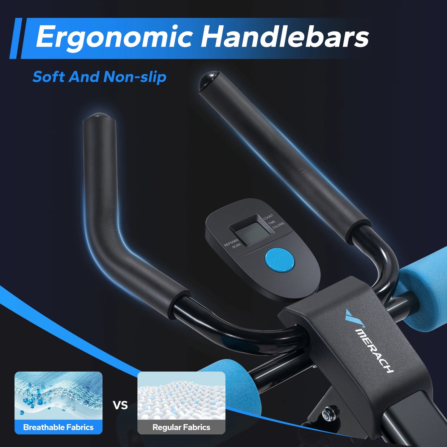 MERACH Ab Machine Foldable Adjustable Trainer For Core And Abs