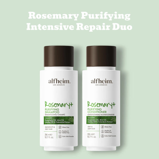 ALFHEIM Rosemary Purifying Haircare Set Shampoo Conditioner