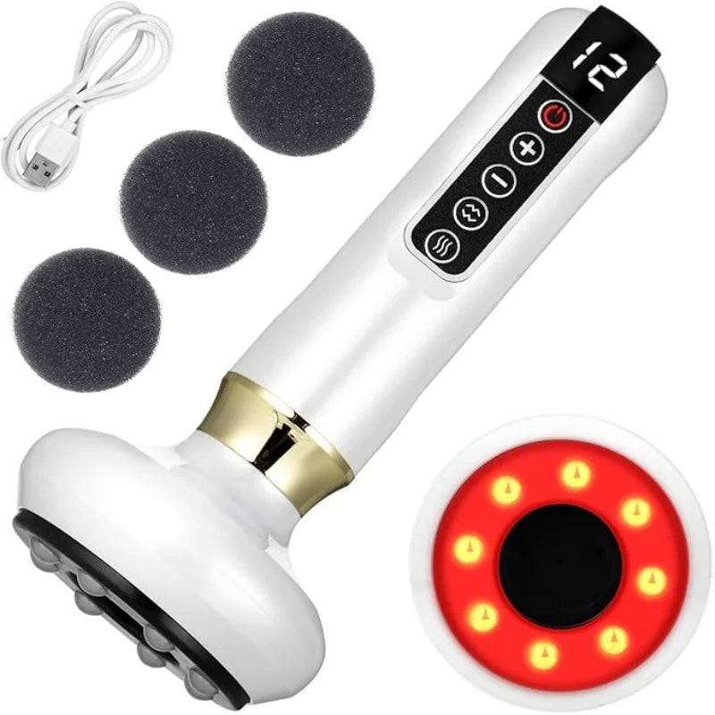 Full Body Cupping Massager With 12 Level Intensity Vacuum USB Powered