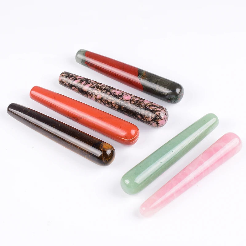 Natural Crystal Quartz Yoni Massage Wand For Face And Body Care