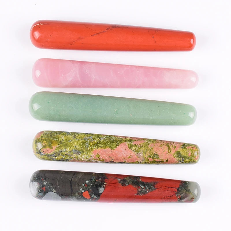 Natural Crystal Quartz Yoni Massage Wand For Face And Body Care