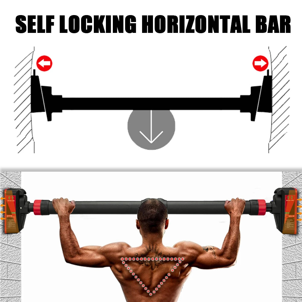 TWISTER.CK Doorway Pull-Up Bar With Level Gauge, Adjustable 69-92cm