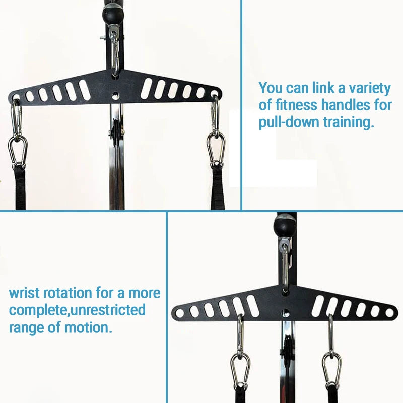 Lat Bar Attachment Multi Grip Cable Pulldown Handle