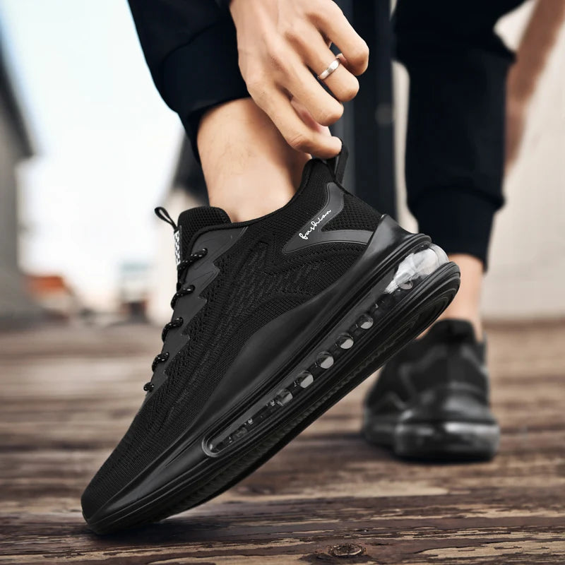 Louis Kadhr Mens Air Running Shoes Breathable Non Slip Casual Tennis Walking