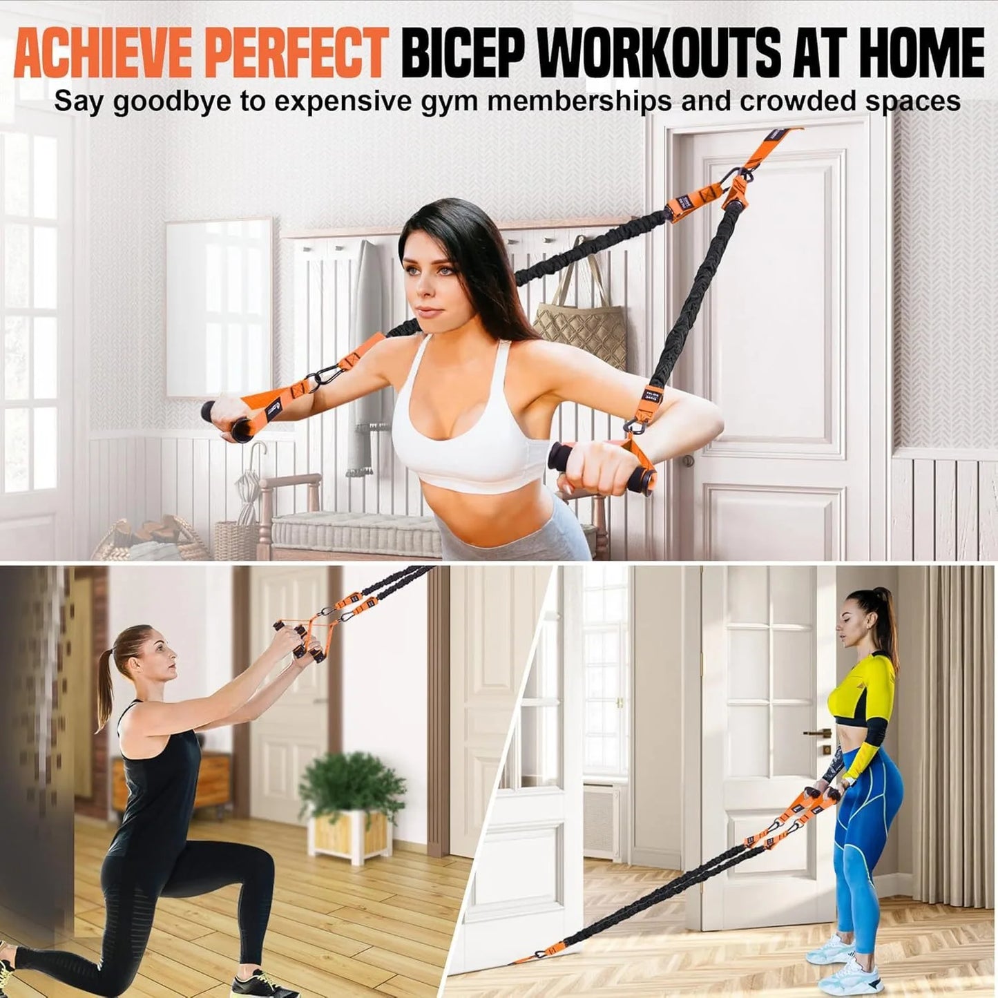Pull Up Assistance Bands Set for Pull Ups Chin Ups