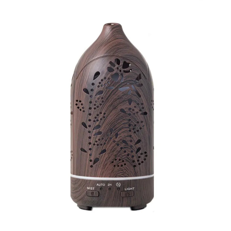 Miflame Ultrasonic Essential Oil Diffuser With LED Lights Programmable Aromatherapy