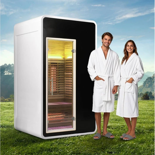 Infrared Wooden Sauna With WiFi Control And Six Heating Elements