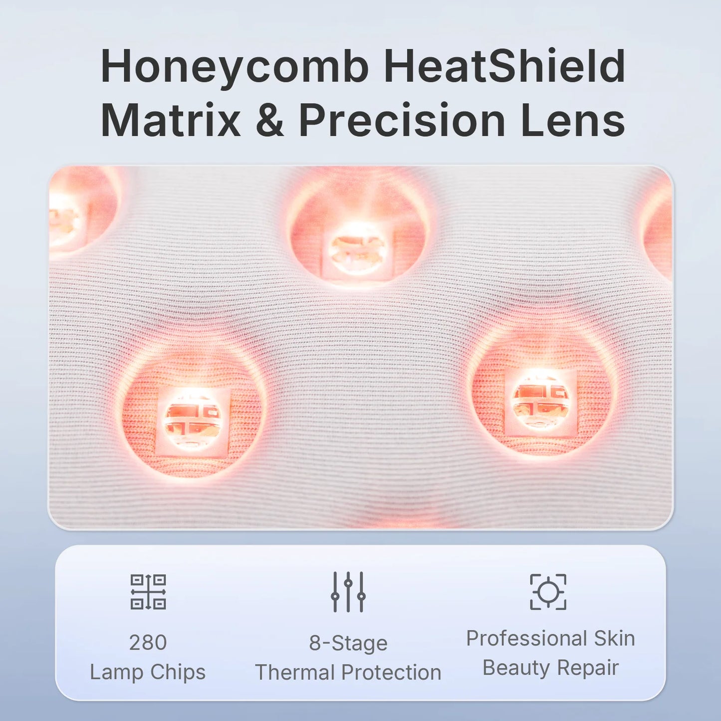 Hello Face LED Mask M500S Infrared Red Light Acne Treatment