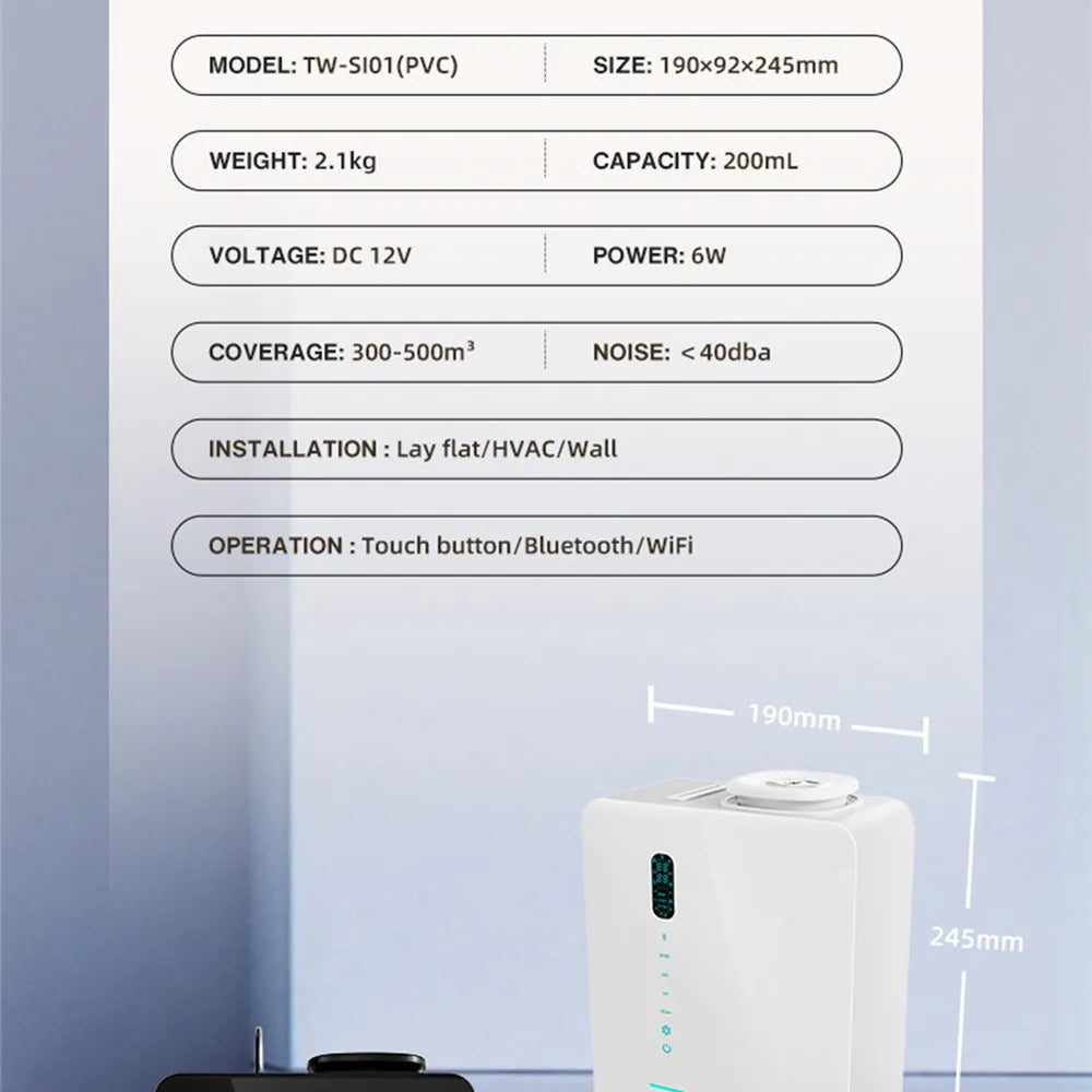 Namste Smart Aroma Diffuser With Wifi Bluetooth App Control