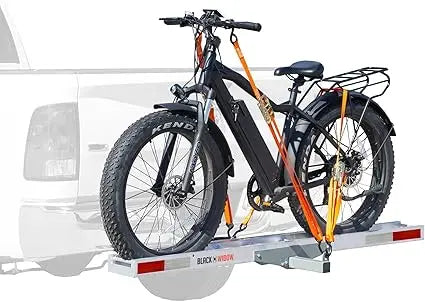 E Bike Fat Tire Bike Rack Roll On Ramp 400 Lb Capacity Anti Rattle Device