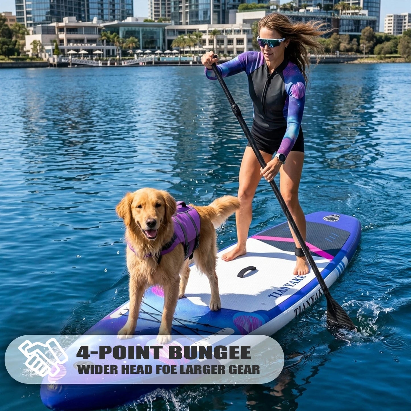 Eggory Inflatable Stand Up Paddle Board With Accessory Kit