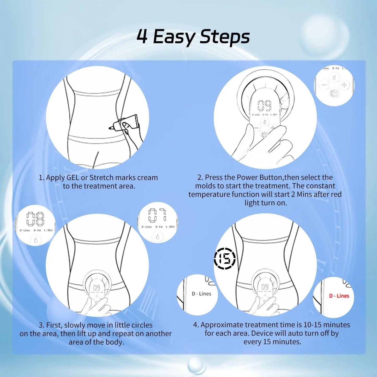 Electric Vacuum Cupping Massage Cups Anti-Cellulite Massager For Body