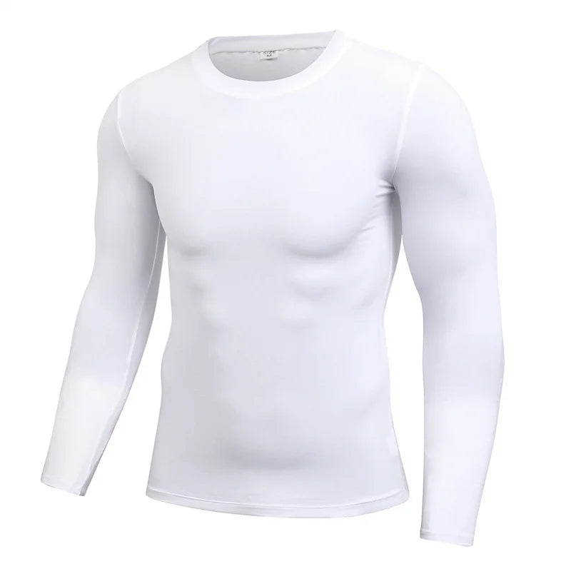 Guangdong Mens HighPerformance Compression Running T Shirt Premium QuickDry Fabric