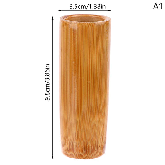 Traditional Chinese Jar Fire Cupping Set Carbonized Bamboo Suction Cups