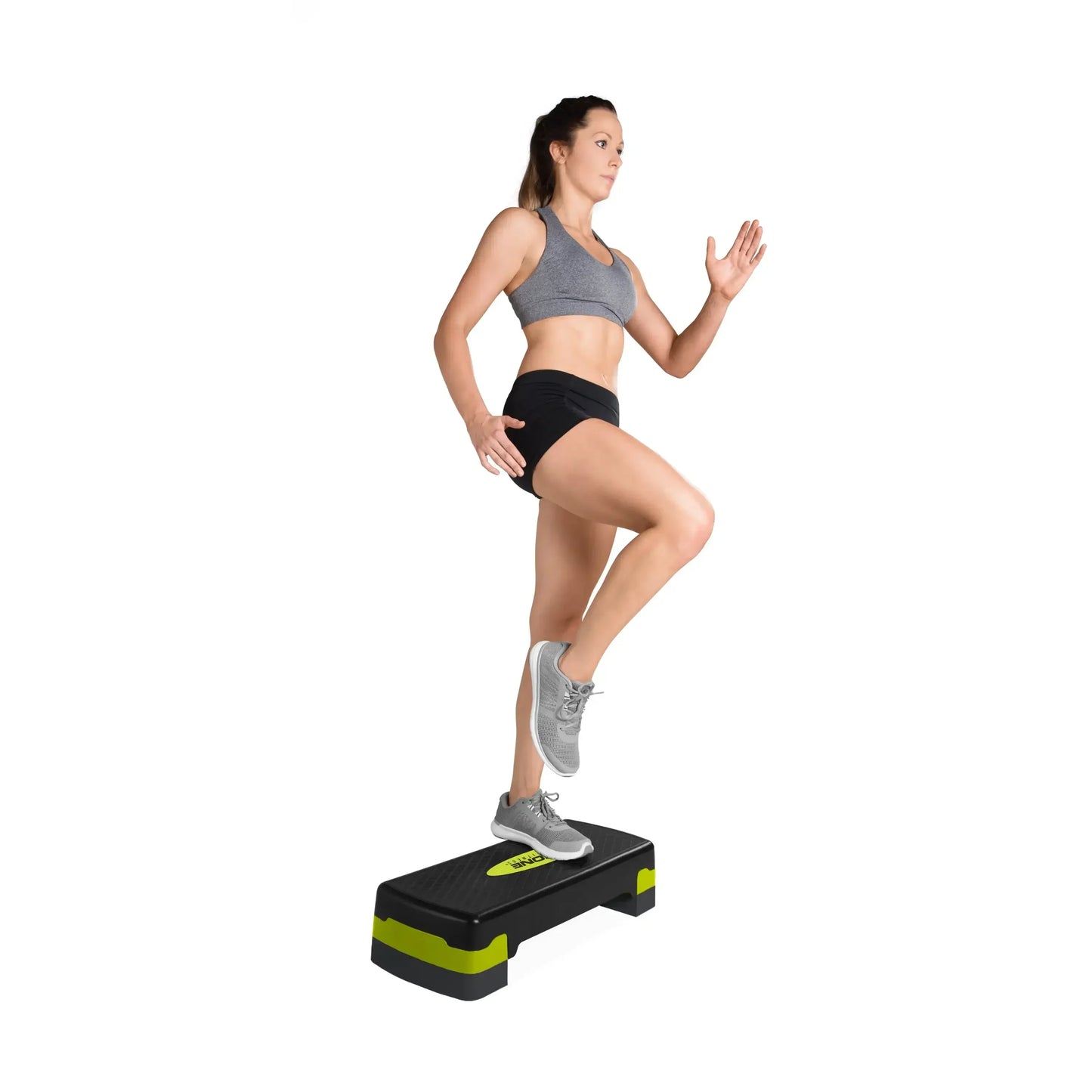 Aerobic Stepper Platform With Adjustable Height For Full Body Cardio