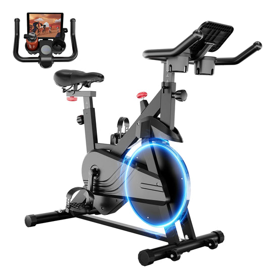 Superun Exercise Bike 32 Level Magnetic Resistance For Home Gym Low Noise