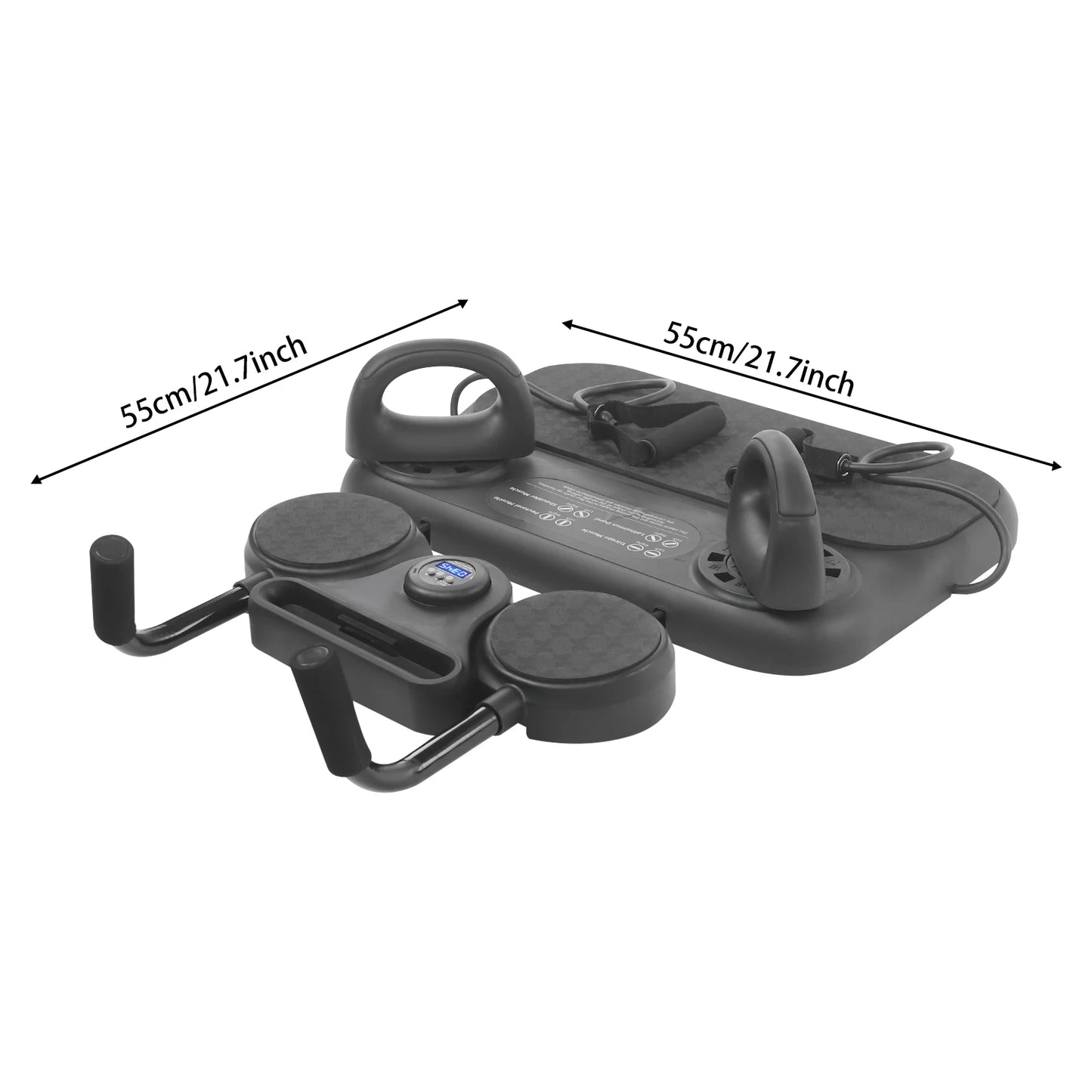 Pilates Board Multifunctional Abdominal Board With Timer For Home Workout