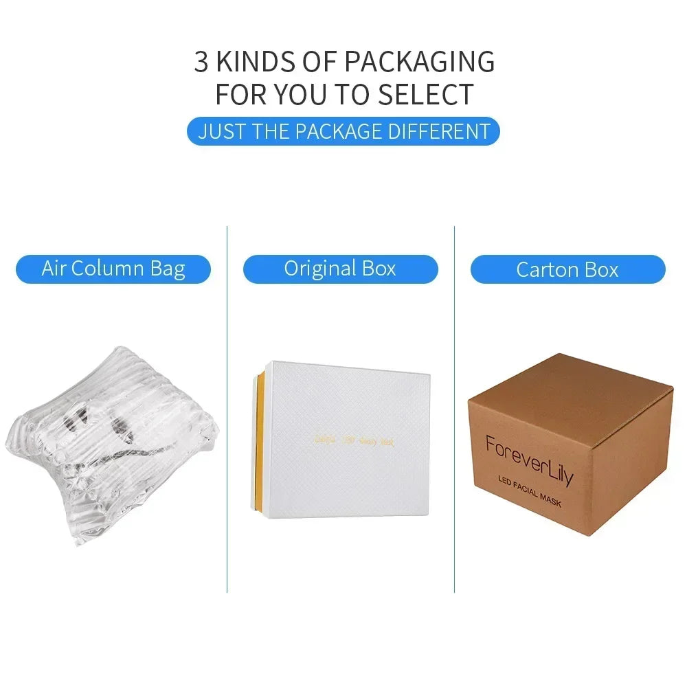 Foreverlily LED Facial Mask For Skin Rejuvenation Treatment