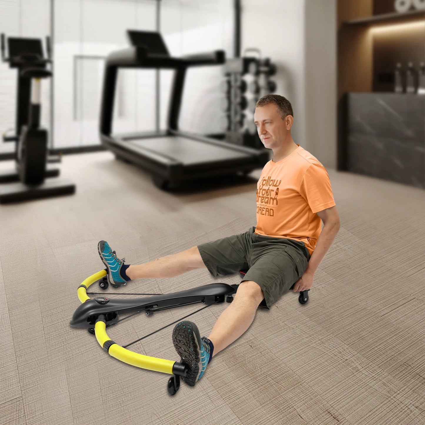 Home Abdominal Rolling Machine With 150k Load Capacity