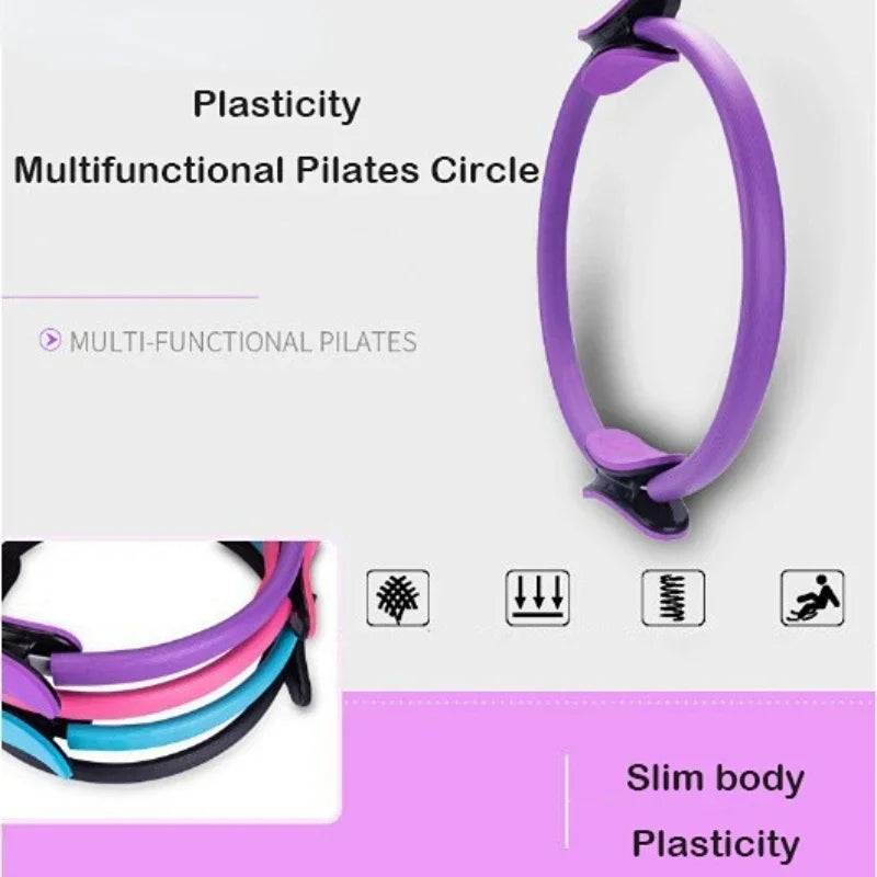 Pilates YogaCircle ForBack BackToning PelvicFloor Shaping ResistanceTraining CoreActivation PostureSupport DurableDesign