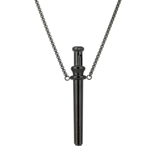 Breathing Resistance Whistle Necklace For Meditation And Anxiety Relief