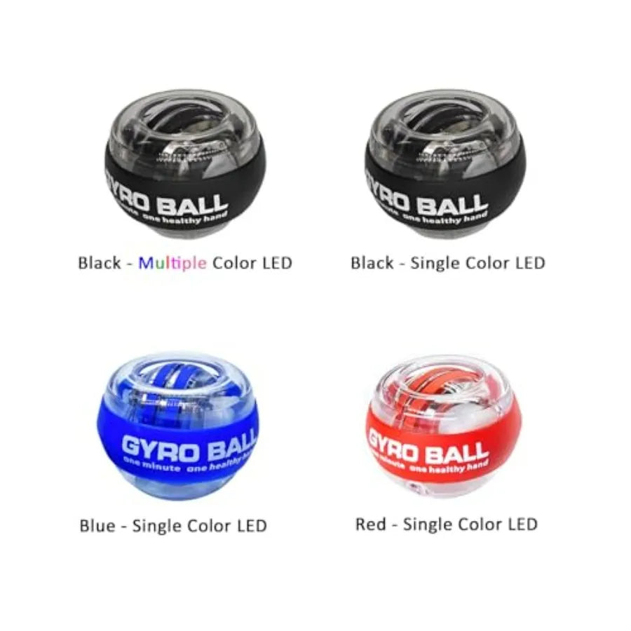 Gyro Ball Wrist Exerciser Forearm Trainer LED Lights