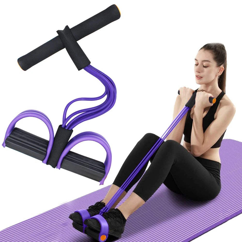 6-Tube Resistance Band Multi-Function Tension Rope