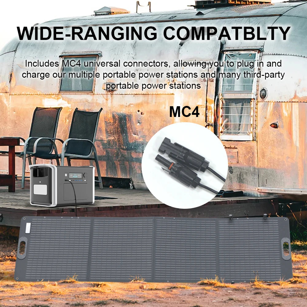CTOLITY LiFePO4 SolarPowered Generator Camping Portable Power Station AC Outlets