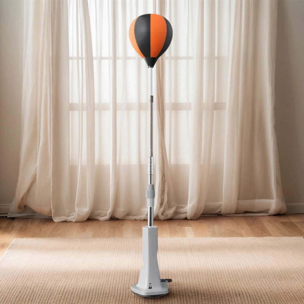 Punching Bag With Stand And Reflex Ball For Training And Fitness