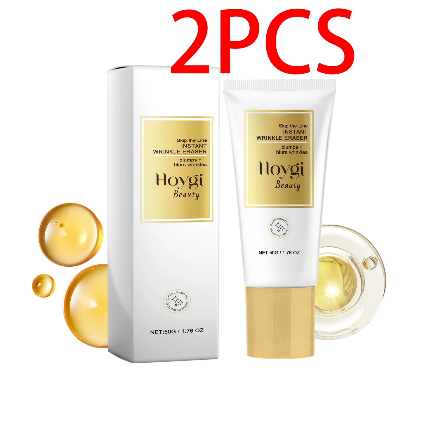Hoygi Retinol Cream With Hyaluronic Acid For Forehead Lines And Pores Tightening