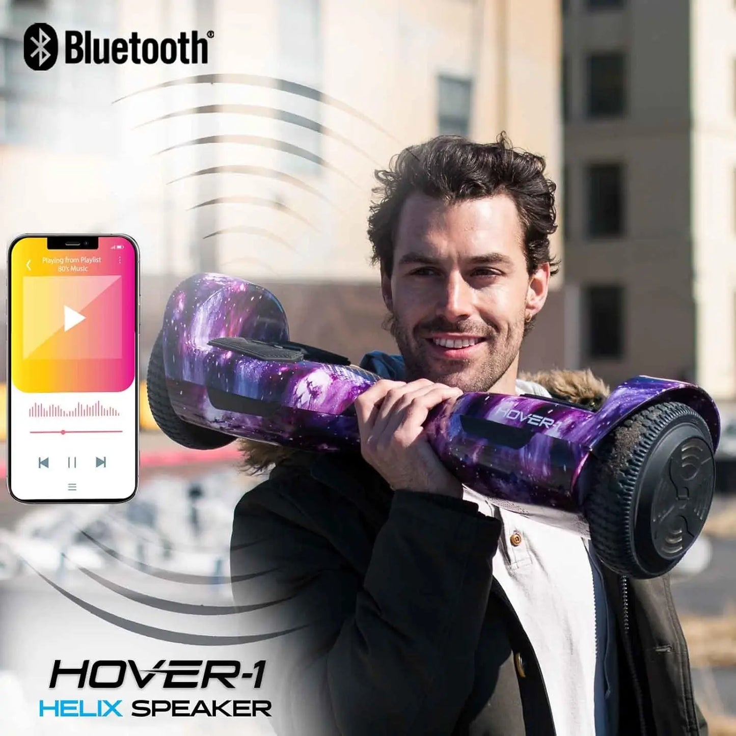 Hover 1 Helix CAMO Hoverboard UL Certified 30kmh 60km Range