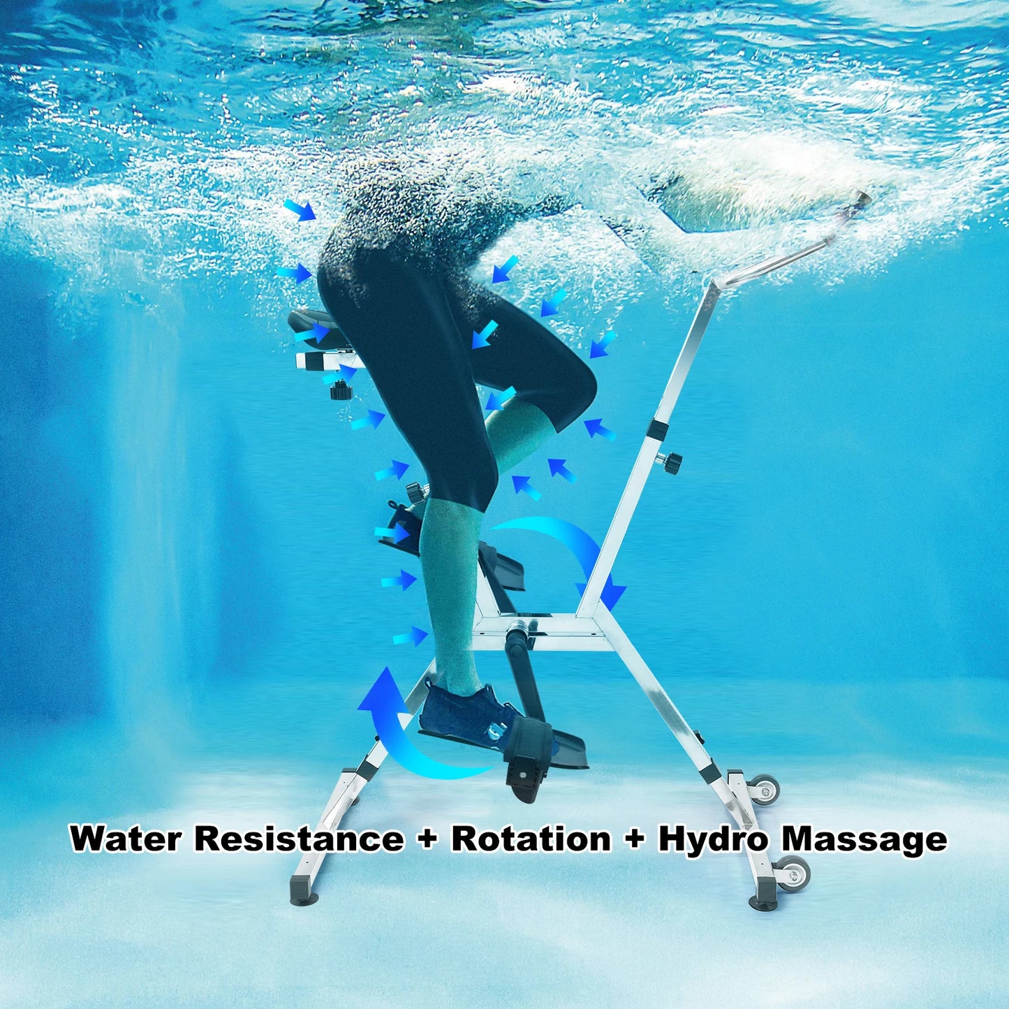 Aquatic Bike Pool Exercise Bike For Fitness Centers Home Gyms