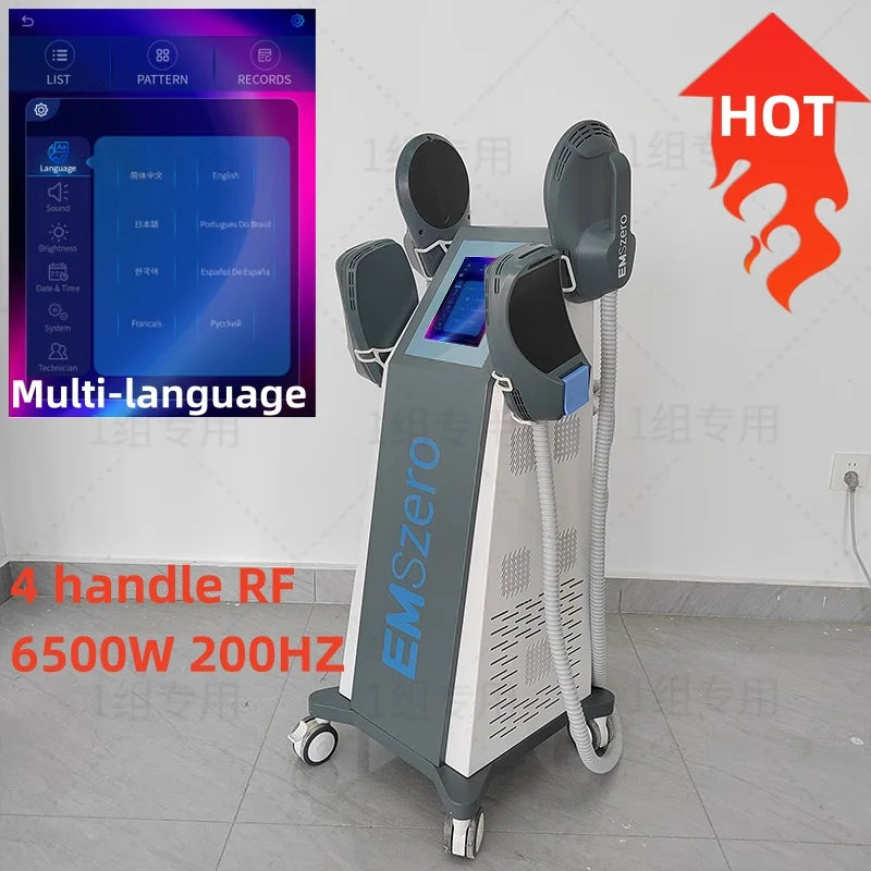 Myoslim RF EMS Multichannel Body Sculpting System Comprehensive Adipose Reduction