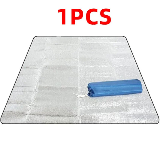Aluminum Foil Insulation Camping Mat Foam Sleeping Pad Thermal Reflective Pad