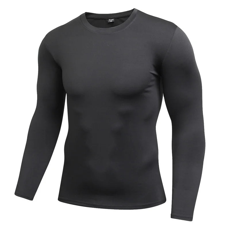 Guangdong Mens HighPerformance Compression Running T Shirt Premium QuickDry Fabric
