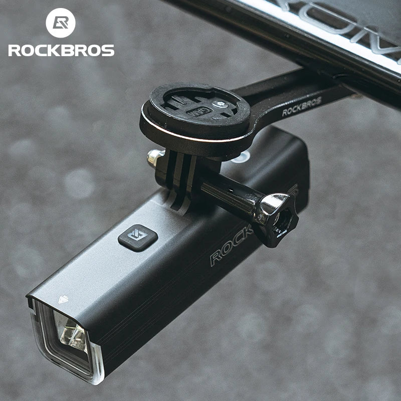 RockBros 1500LM Aluminum Alloy Front Bicycle Light TypeC Charging