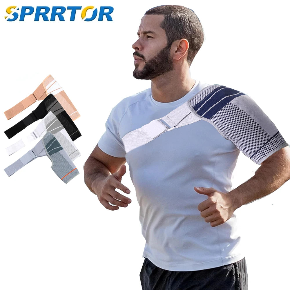 Ambidextrous Adjustable Shoulder Brace For Men Women Left And Right