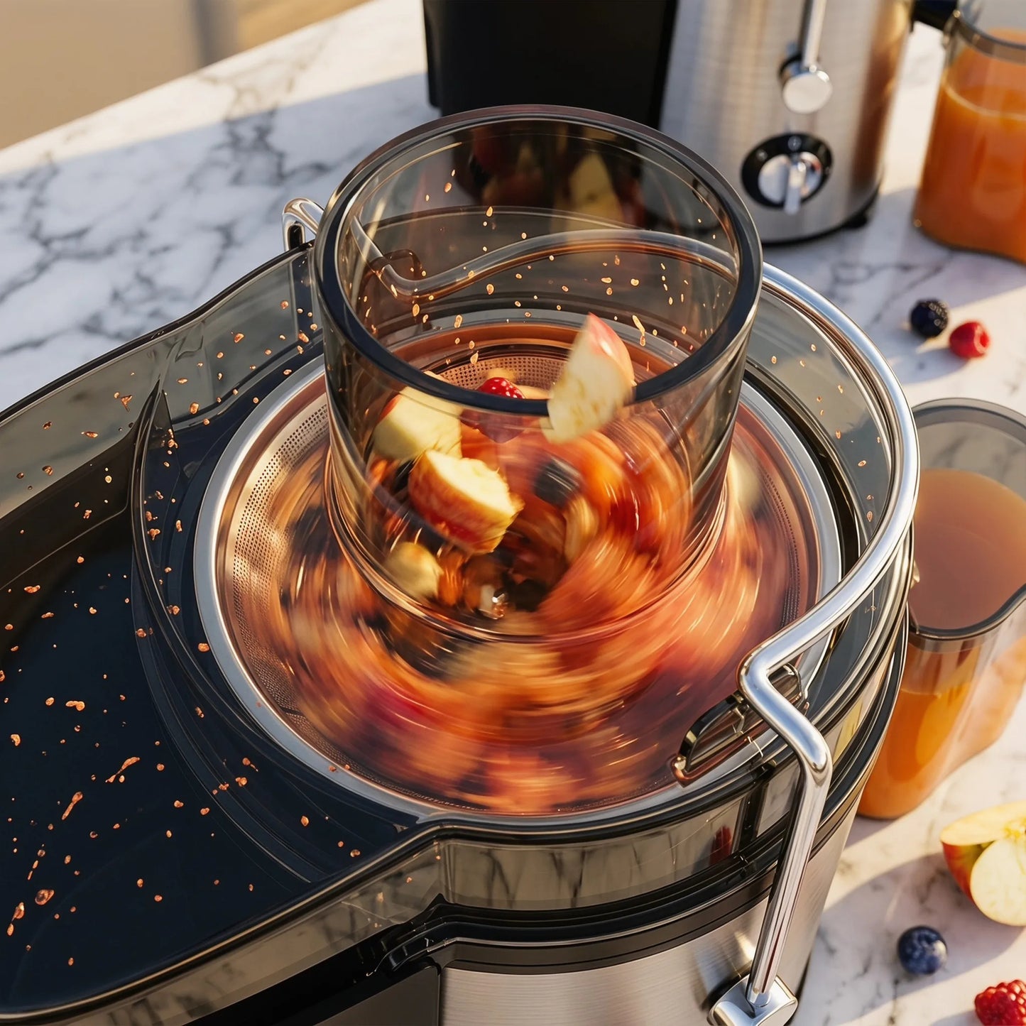 800-Watt Centrifugal Juicer With Wide Mouth Easy To Clean