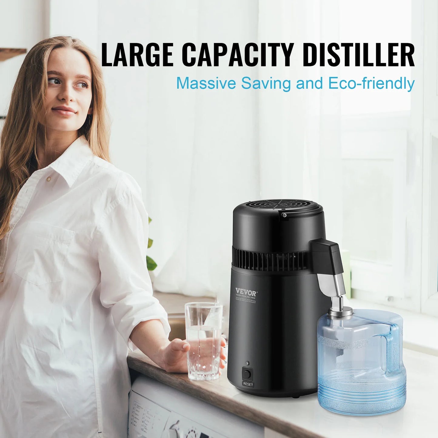 SucceBuy Water Distiller Countertop Purifier