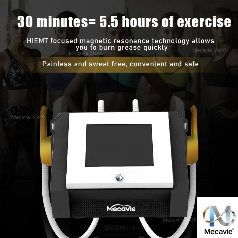 MECAVIE NEO 6500W 200Hz Professional Body Shaper Abdominal Muscle Trainer For Slimming