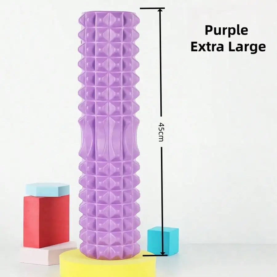 Foam Yoga Massage Roller Textured Deep Tissue For Muscle Recovery