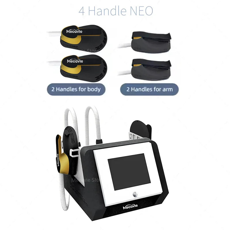 MECAVIE NEO 6500W 200Hz Professional Body Shaper Abdominal Muscle Trainer For Slimming